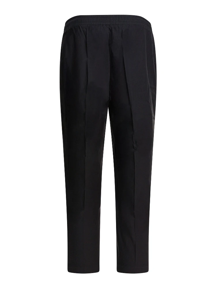 Pants with drawstring alternative