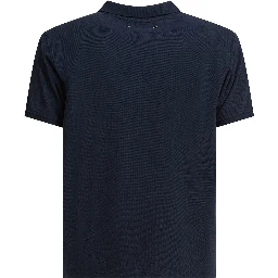 Short slevees polo shirt in cotton