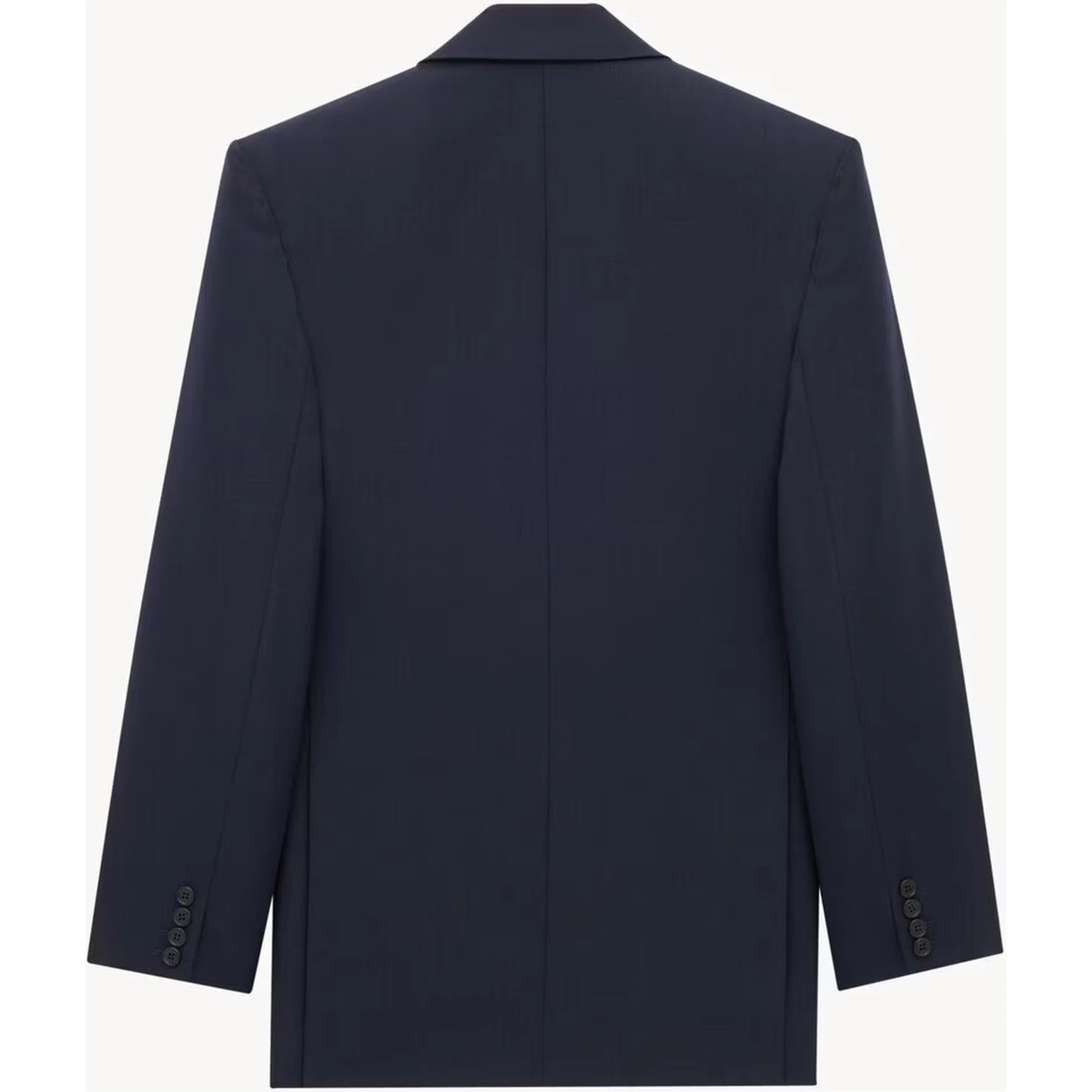 Double breasted blazer jacket in wool