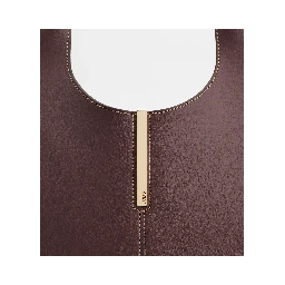 Small leather tote bag