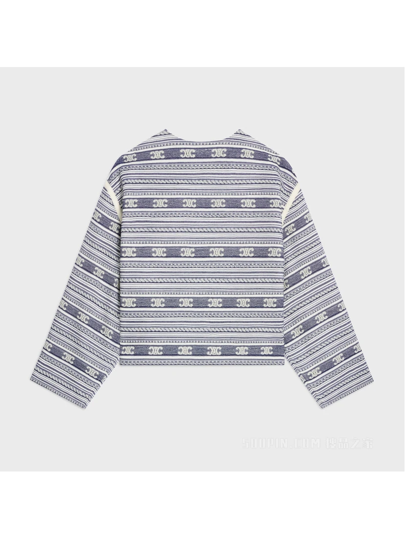 "Baja" wool and cotton jacket