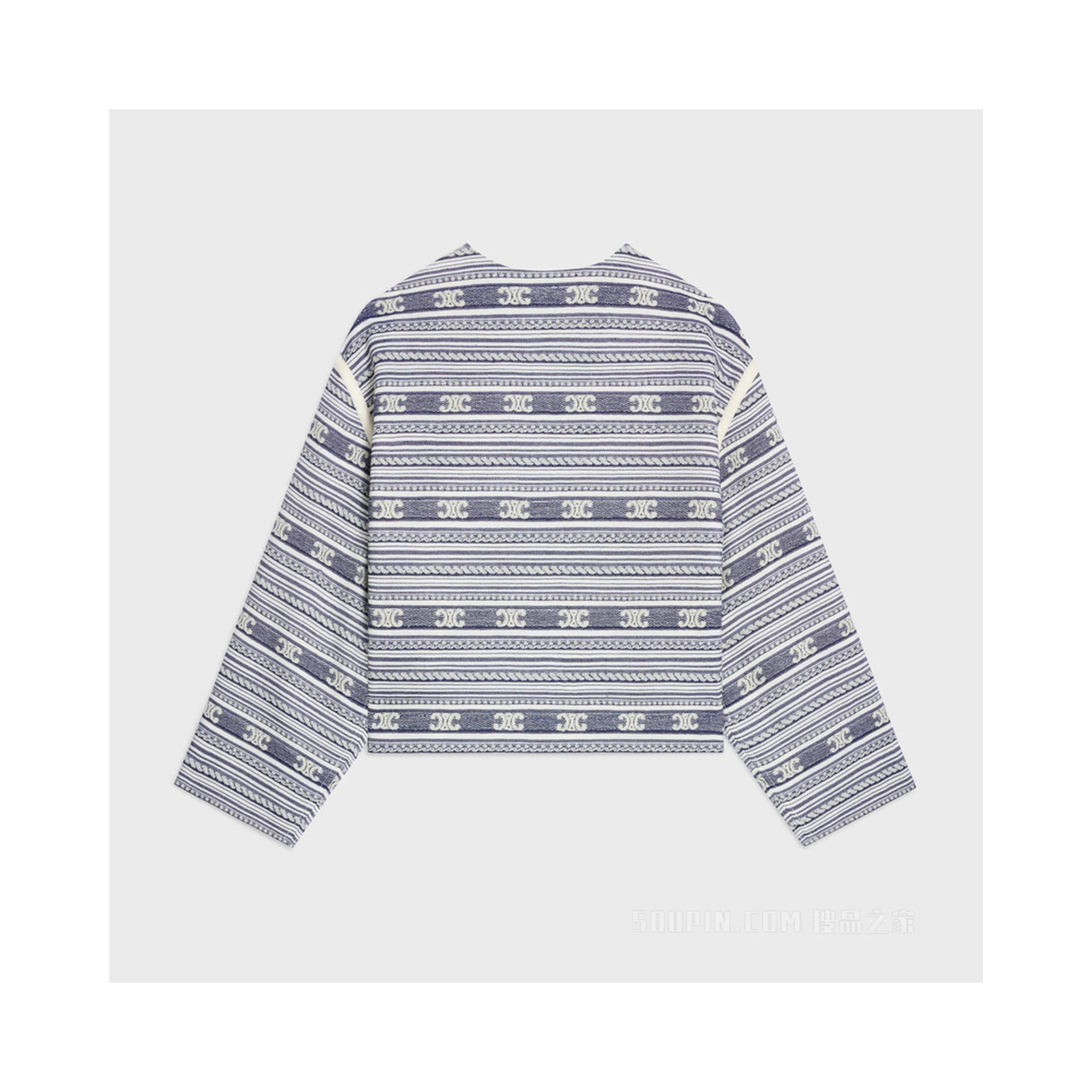 "Baja" wool and cotton jacket