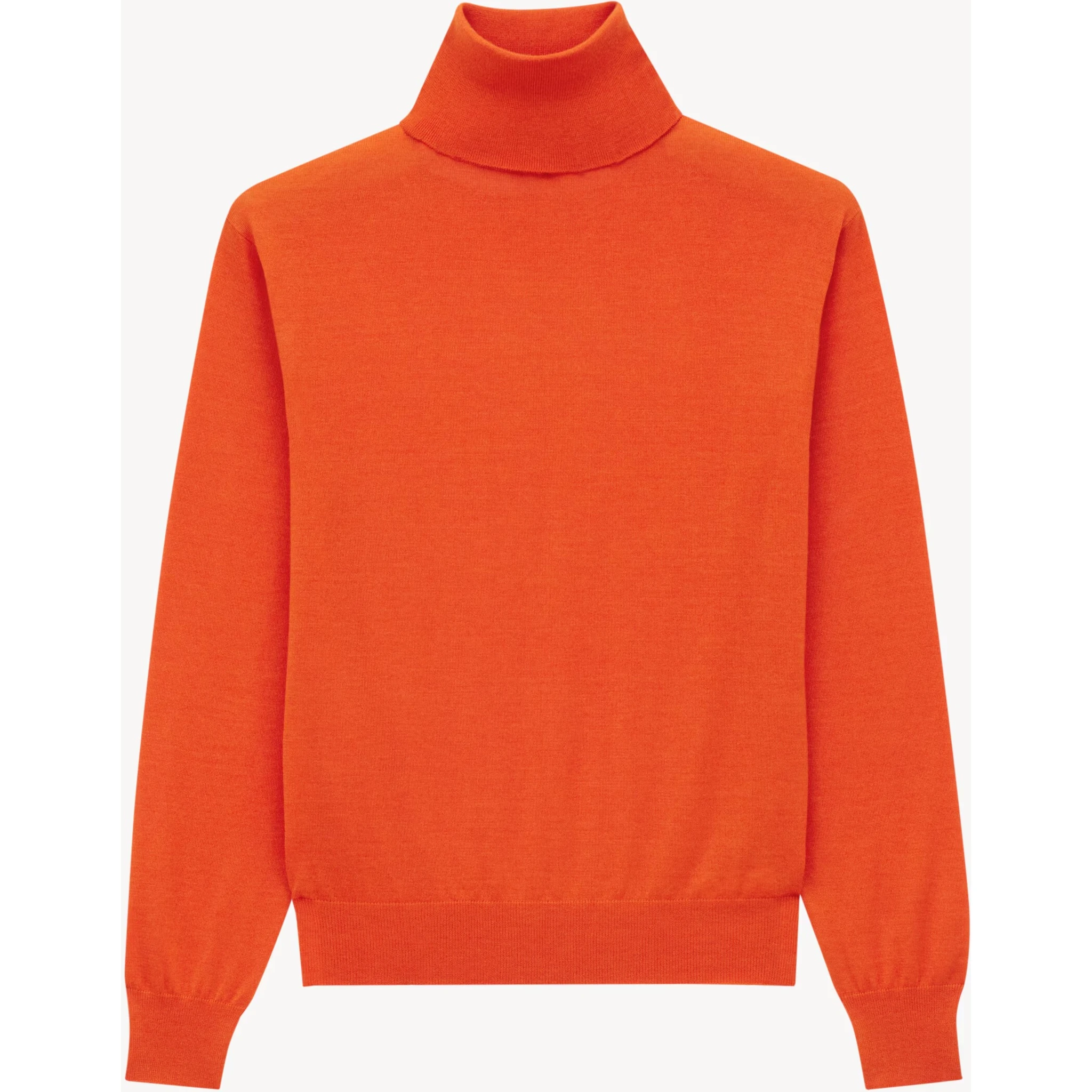 Turtleneck sweater in cashmere, wool and silk