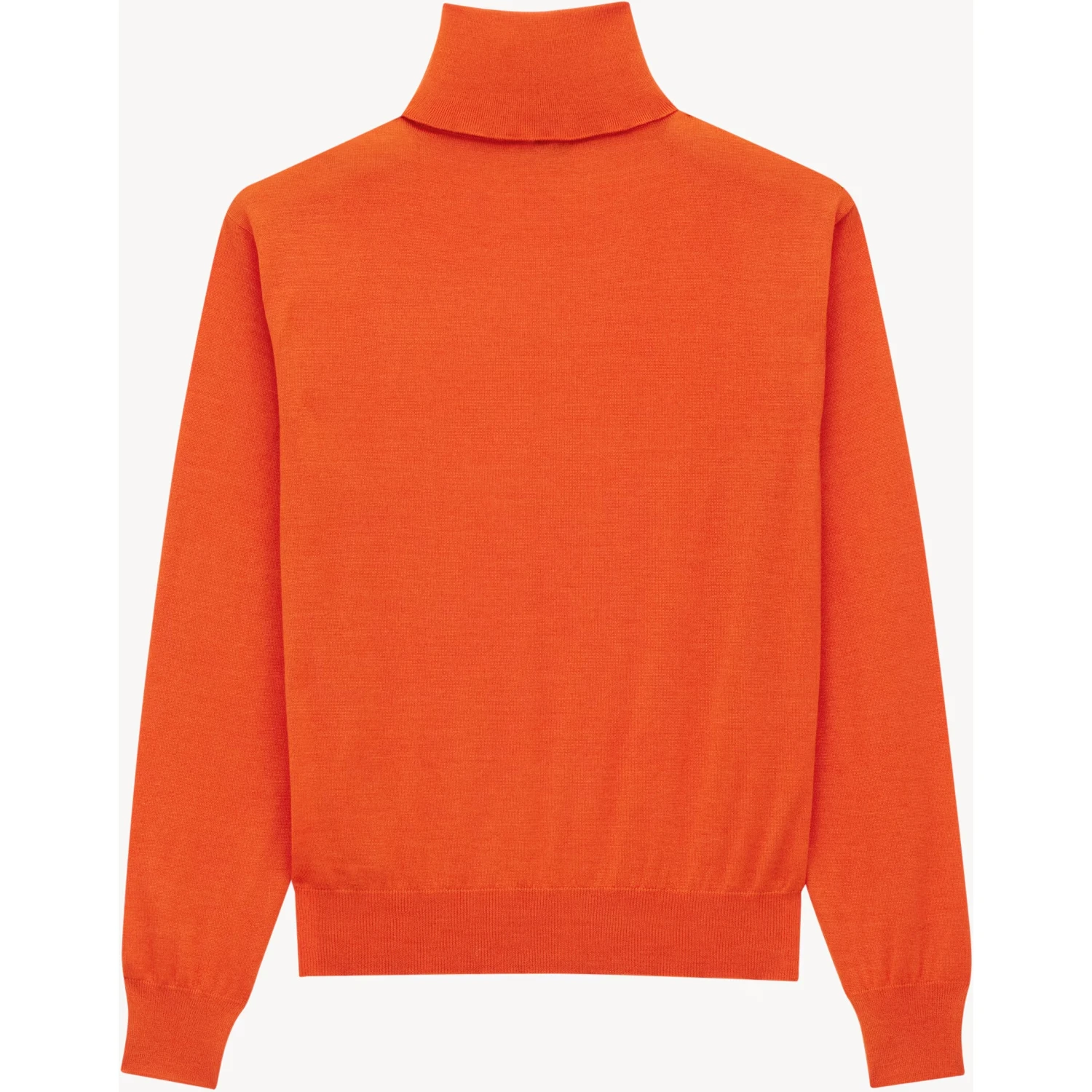 Turtleneck sweater in cashmere, wool and silk