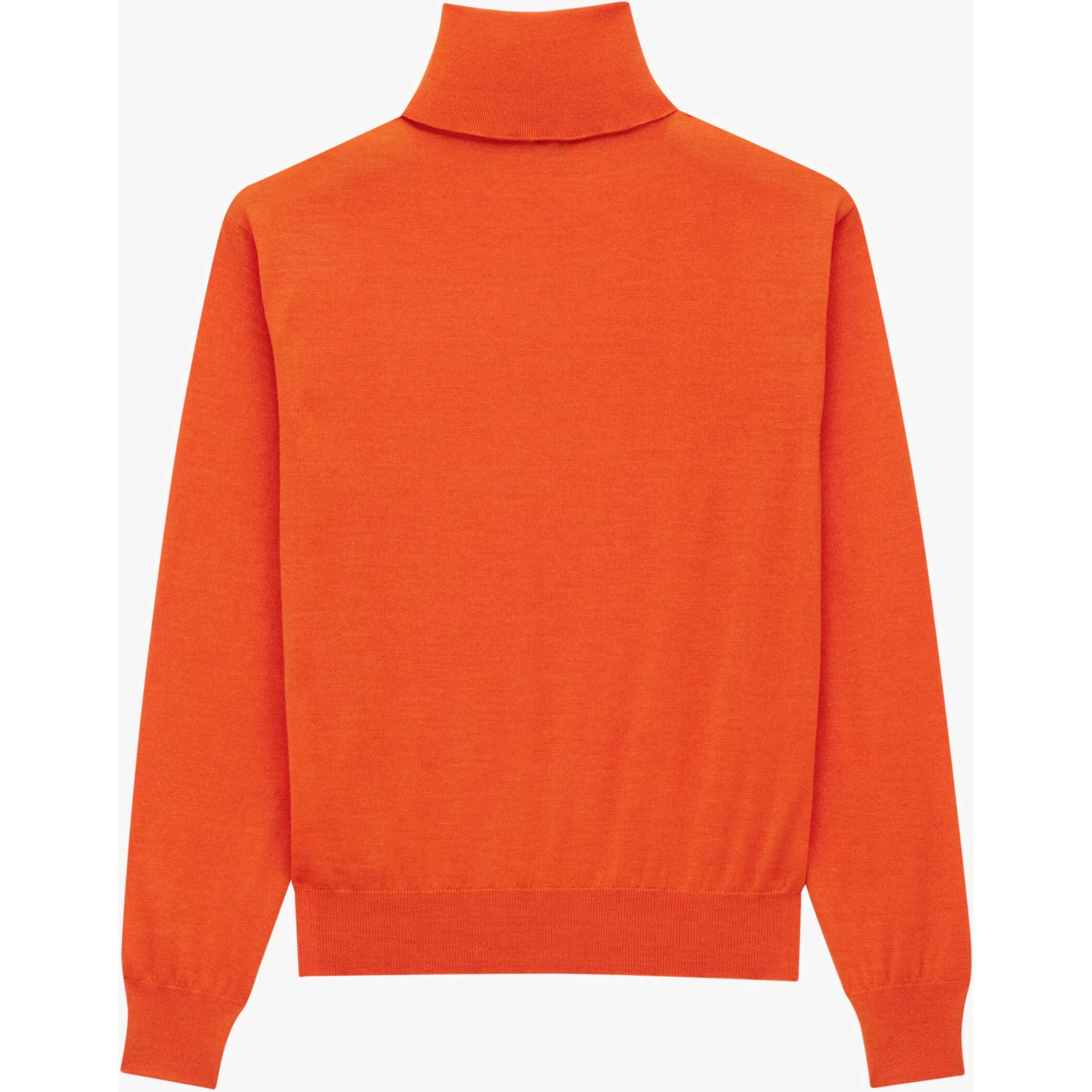 Turtleneck sweater in cashmere, wool and silk