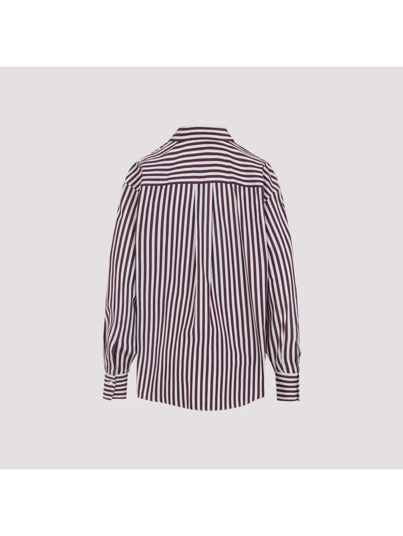 قميص قطني مخطط