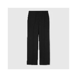 Silk twill pants