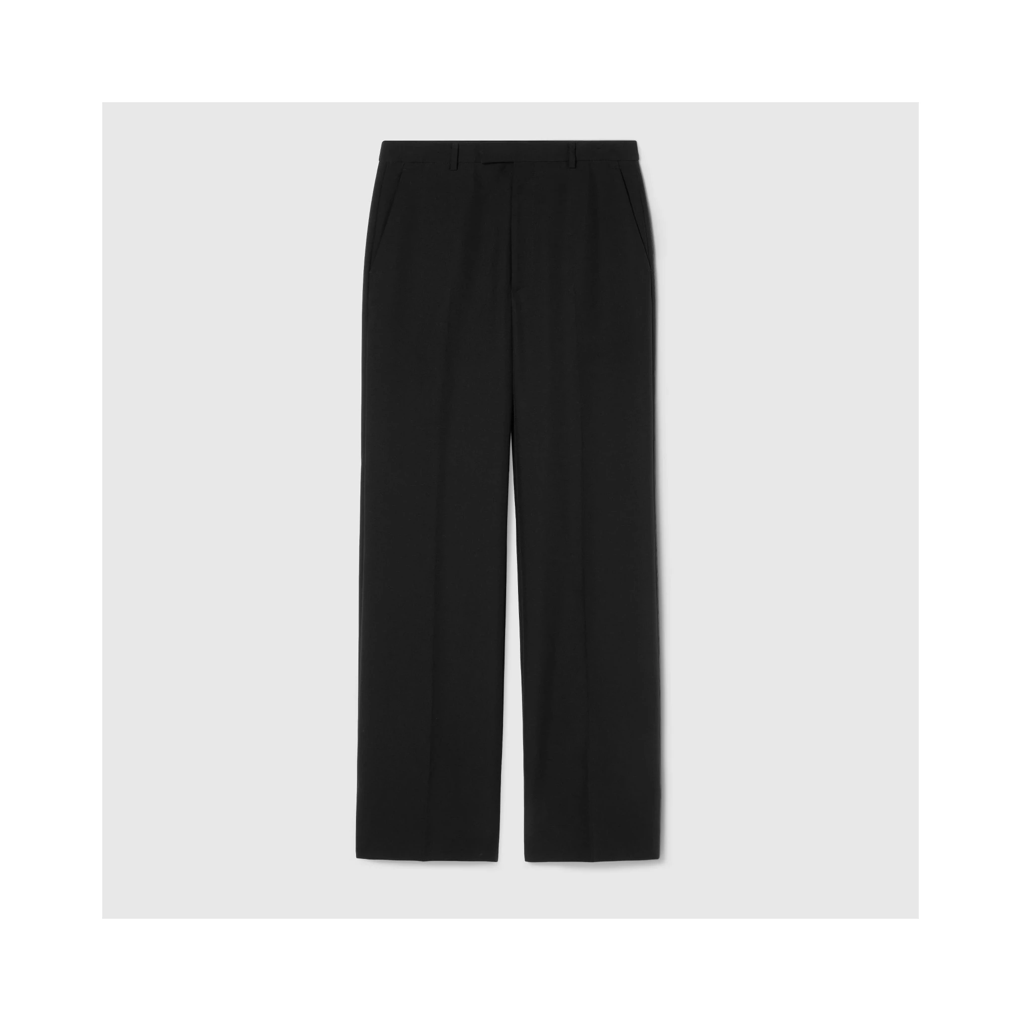 Silk twill pants