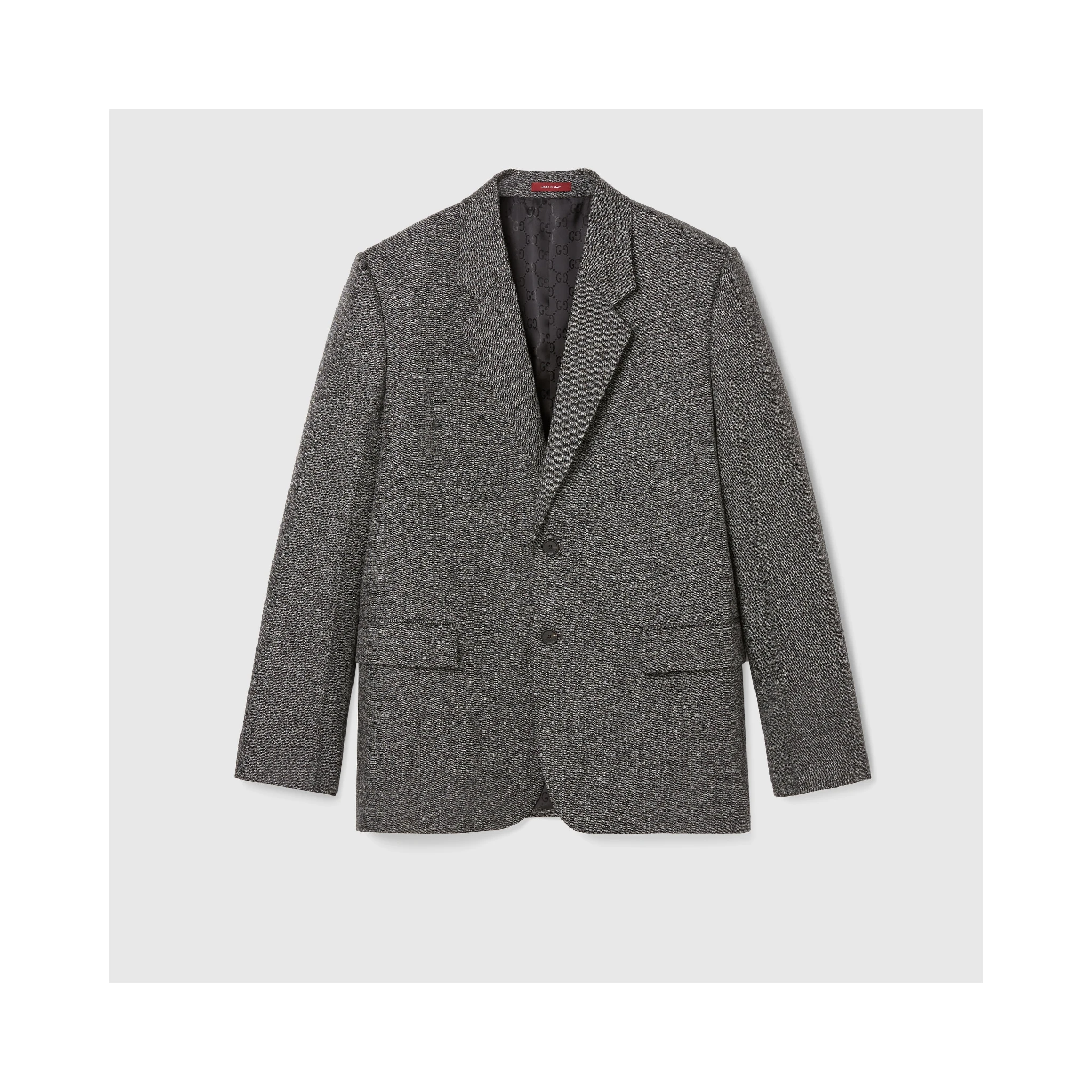 Wool blazer jacket