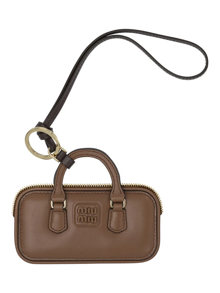 "Arcadie" leather charm