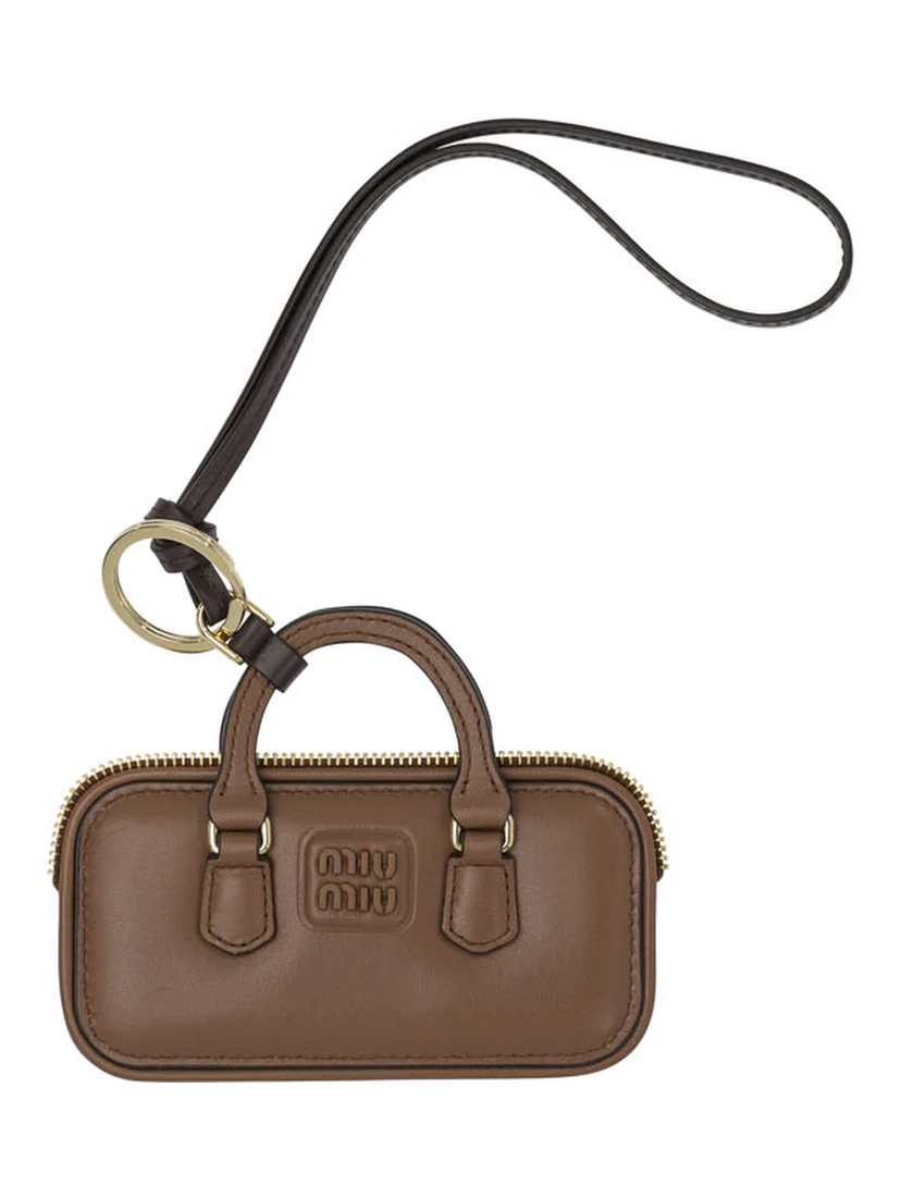 "Arcadie" leather charm