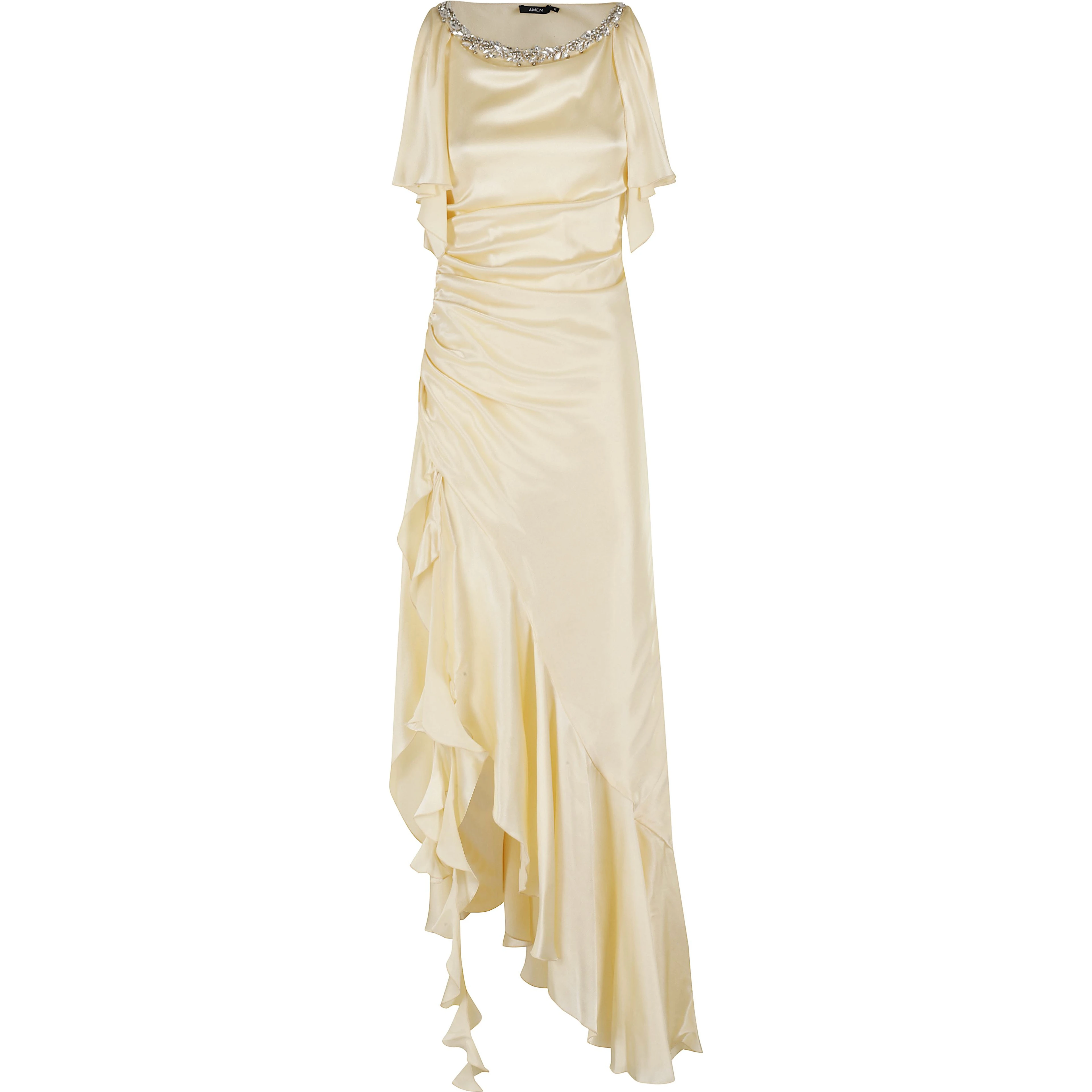 silk-satin dress