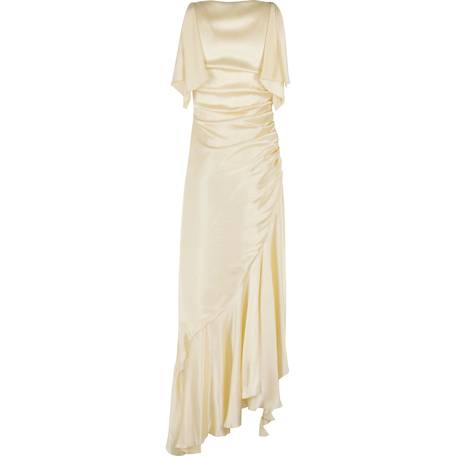 silk-satin dress