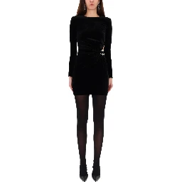 MINI VELVET DRESS