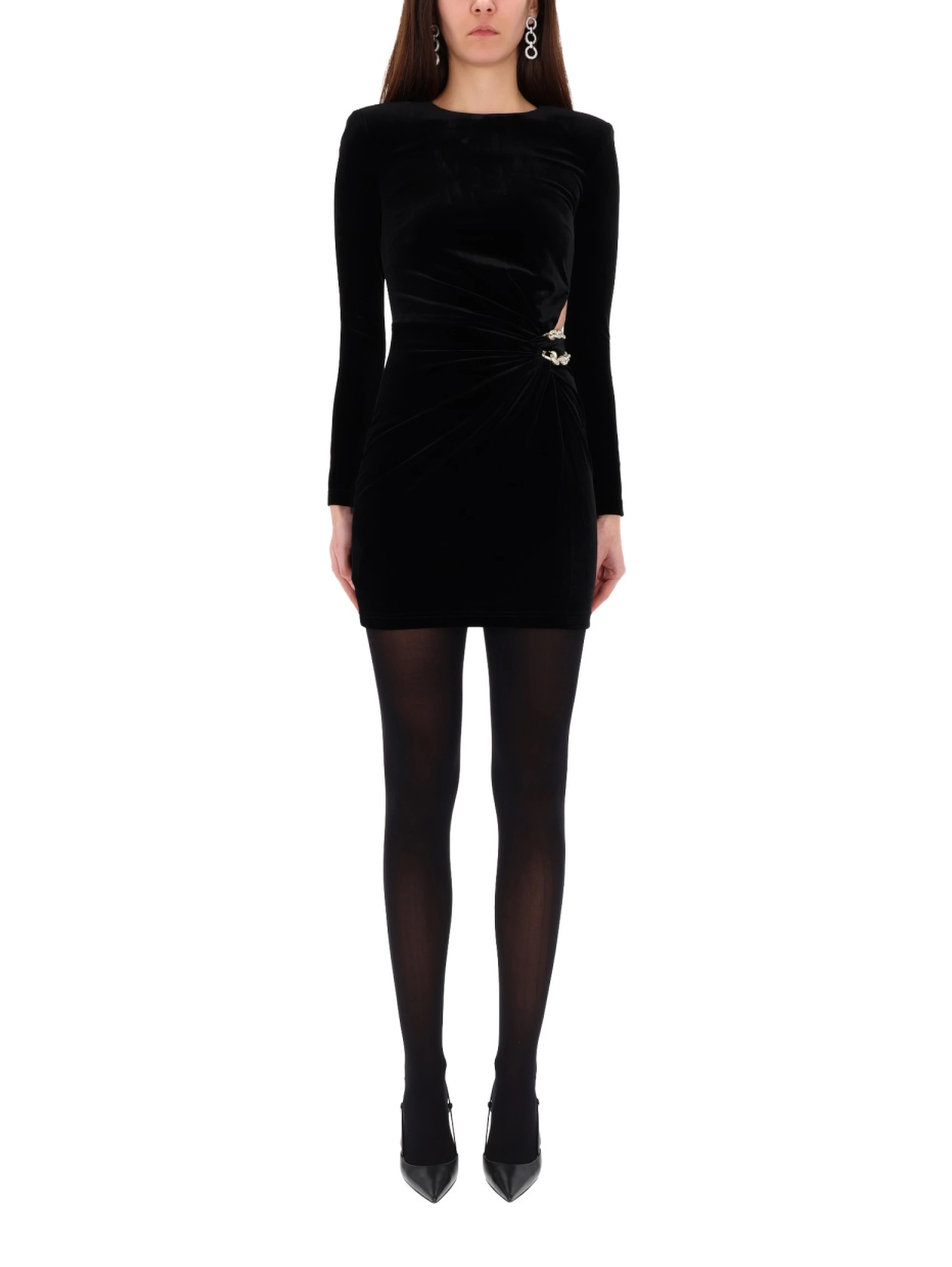 MINI VELVET DRESS