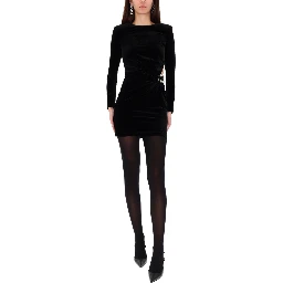 MINI VELVET DRESS