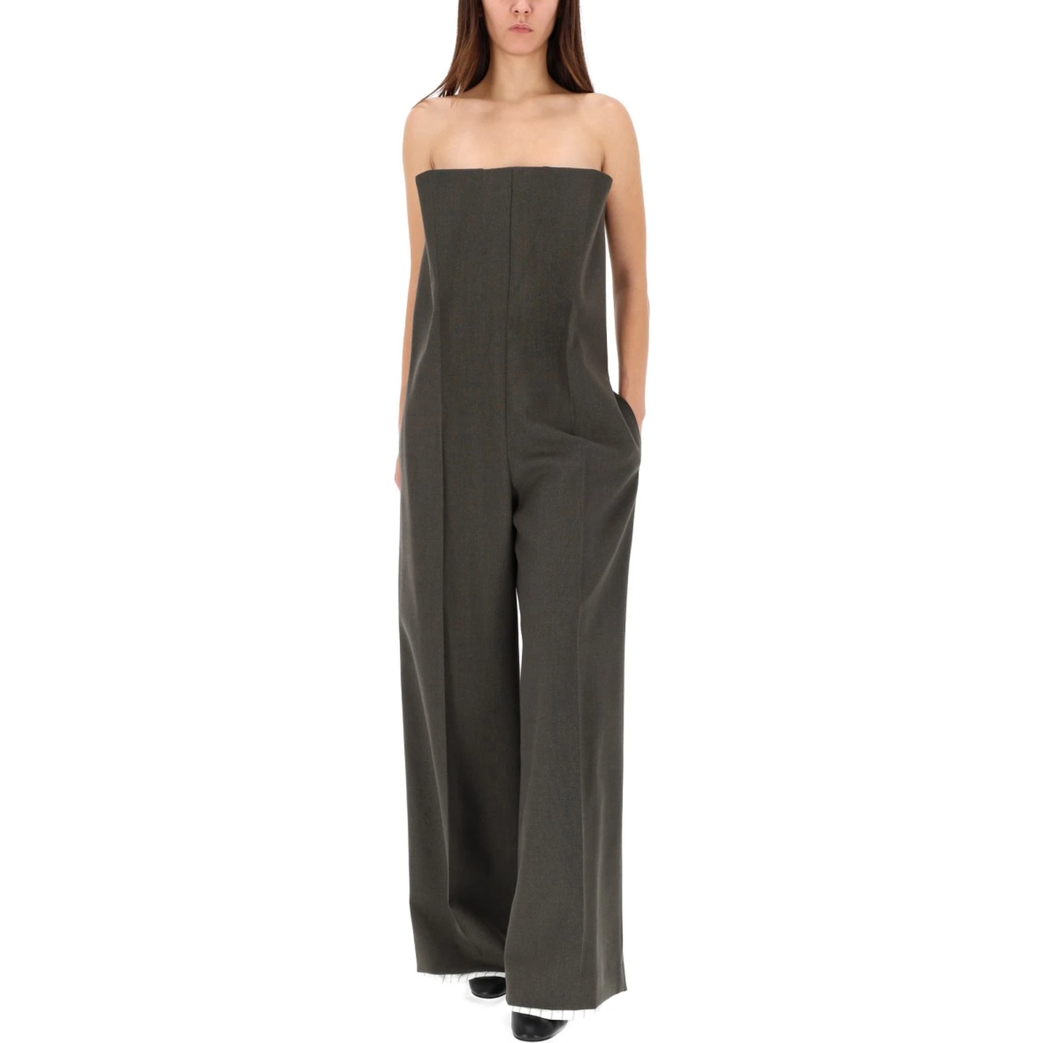 "BUSTIER" SUIT