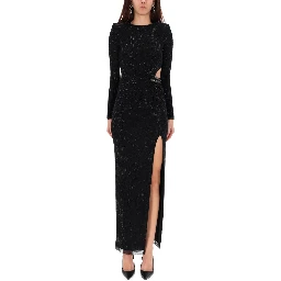 "RHINESTONES" LONG DRESS
