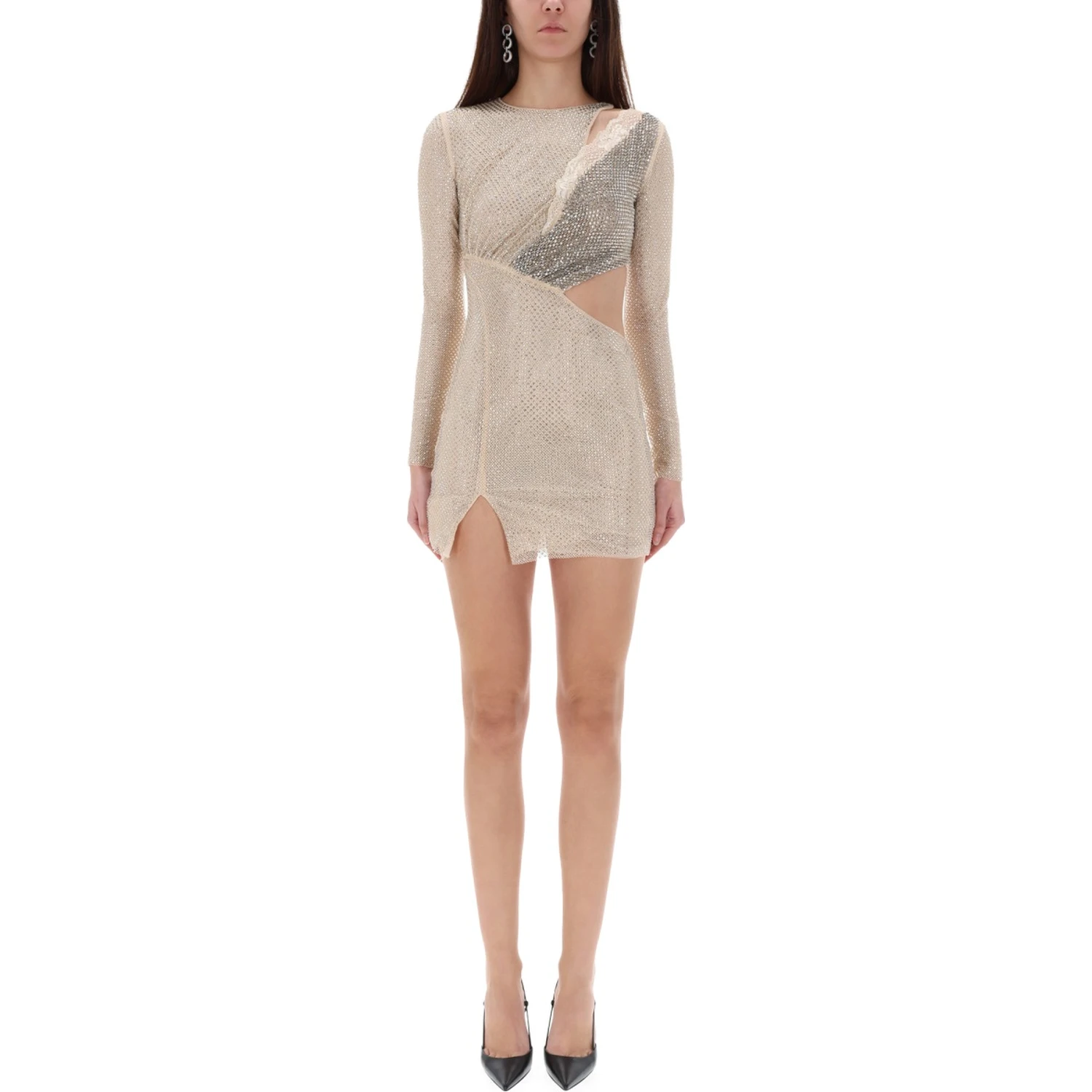 "RHINESTONES" MINI DRESS