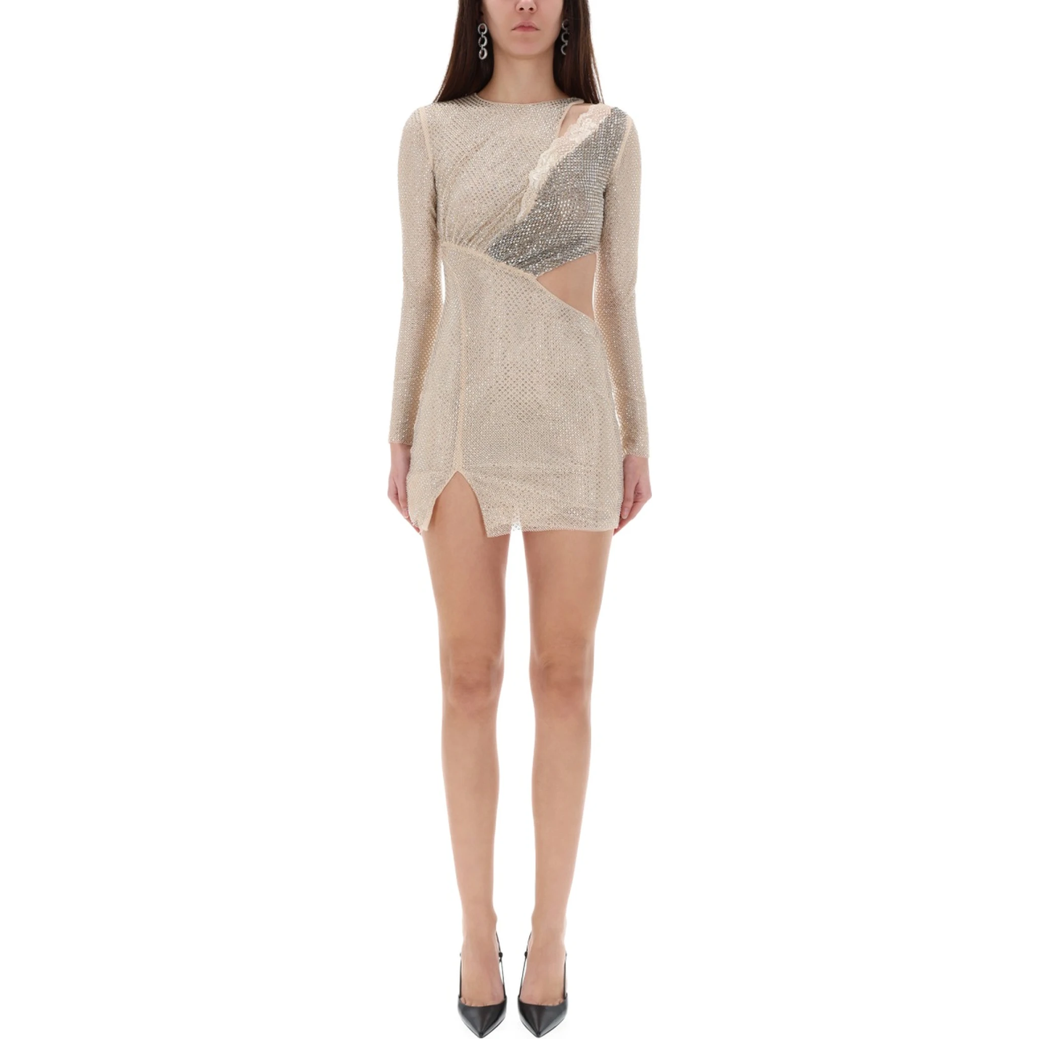 "RHINESTONES" MINI DRESS