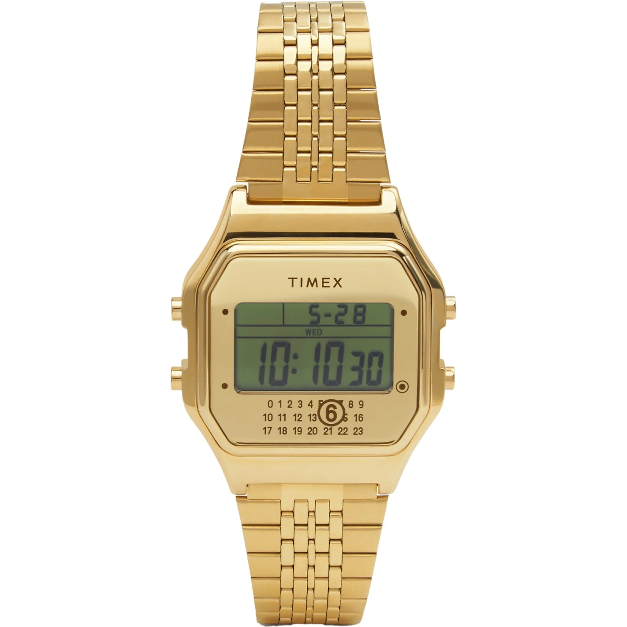 "TIMEX X MM6 T80 GOLD-TONE" WATCH