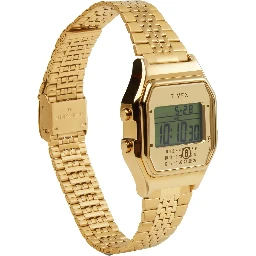 "TIMEX X MM6 T80 GOLD-TONE" WATCH