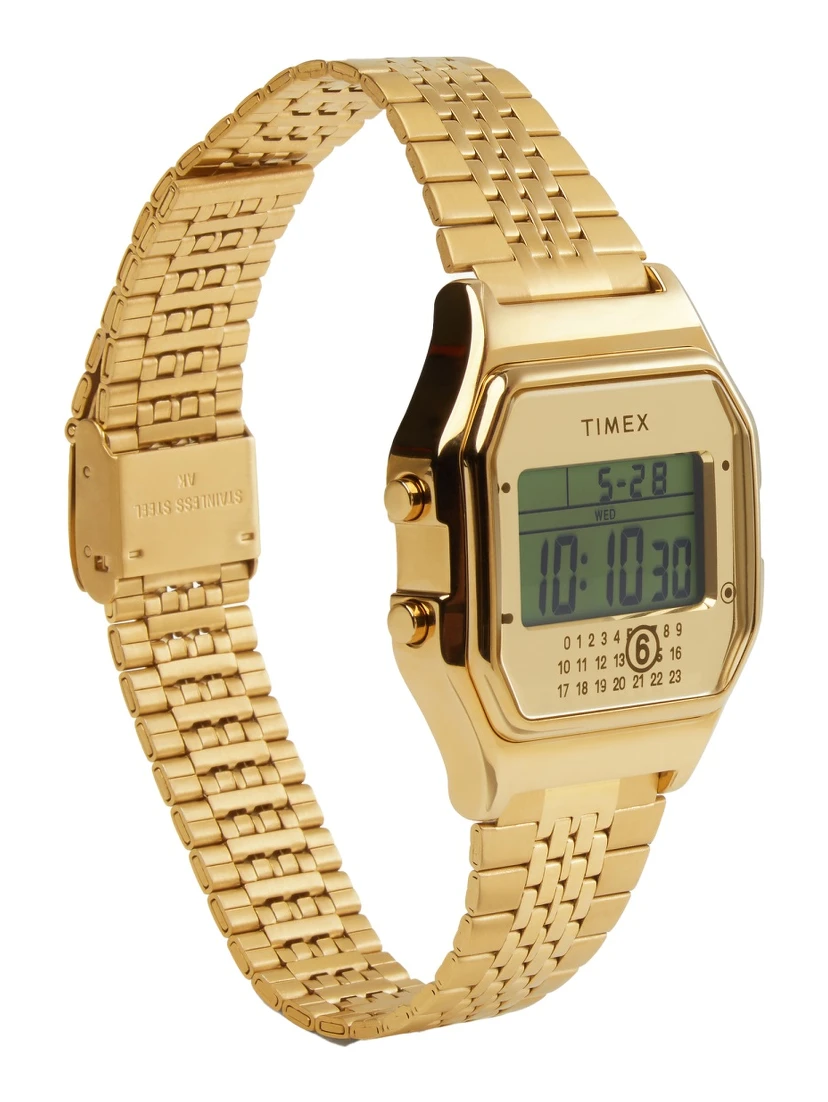 "TIMEX X MM6 T80 GOLD-TONE" WATCH