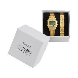 "TIMEX X MM6 T80 GOLD-TONE" WATCH