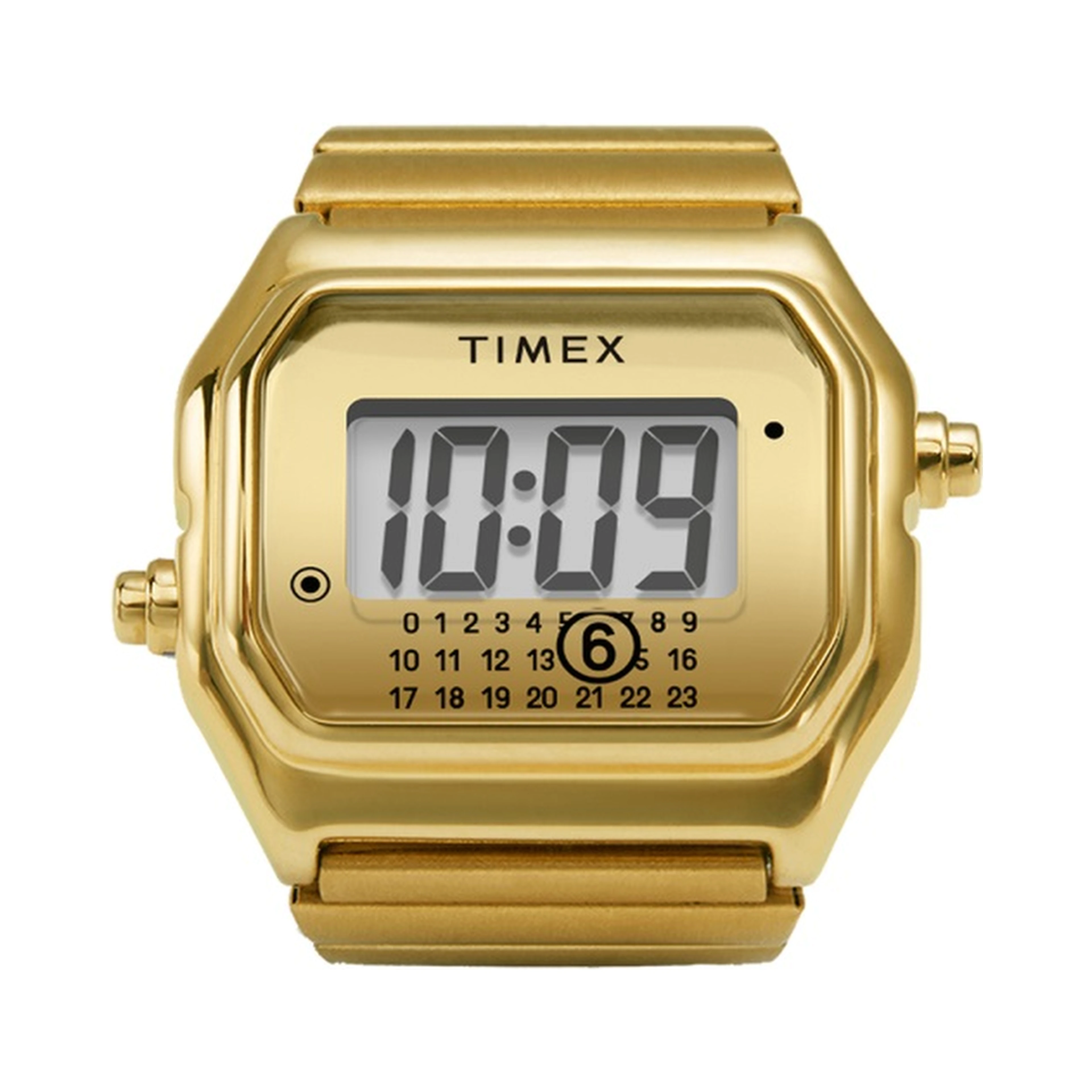 "TIMEX X MM6 T80 GOLD-TONE" RING M-L