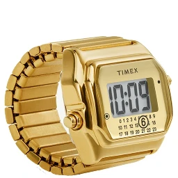 "TIMEX X MM6 T80 GOLD-TONE" RING M-L