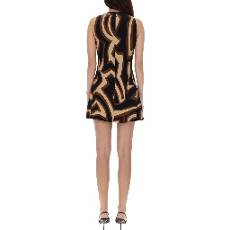 MINI DRESS WITH "LABYRINTH" PRINT