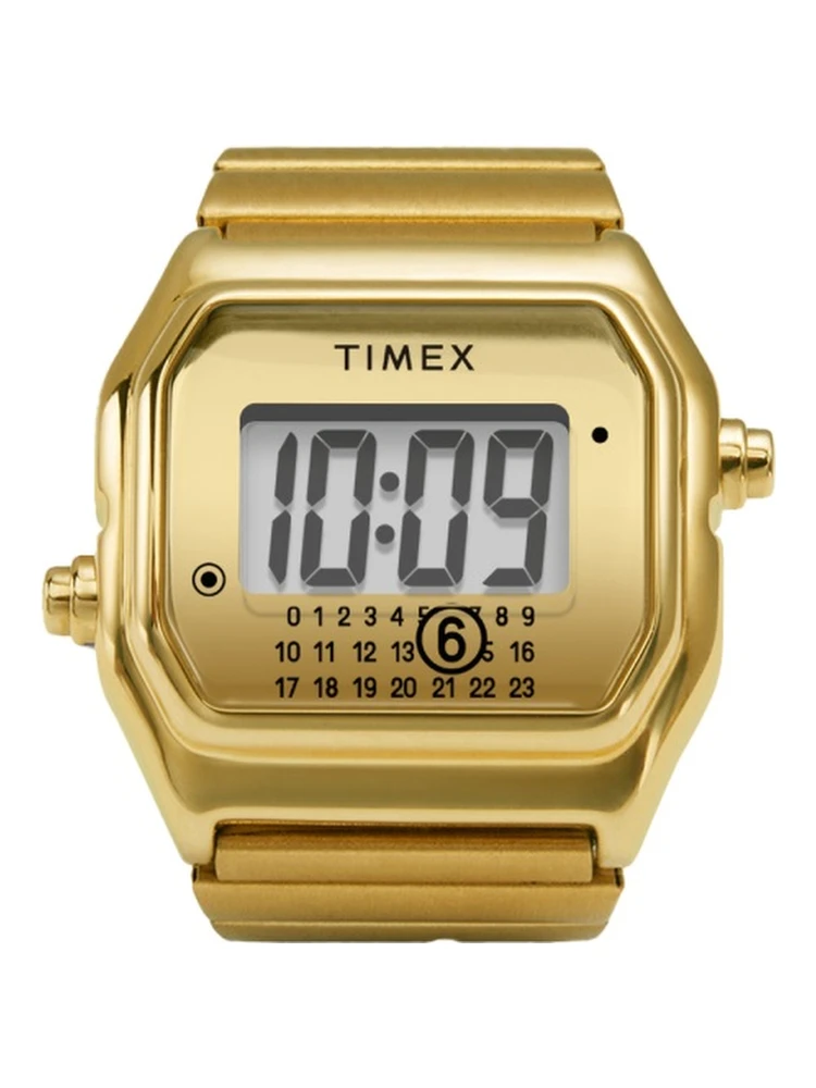 "TIMEX X MM6 T80 GOLD-TONE" RING S-M