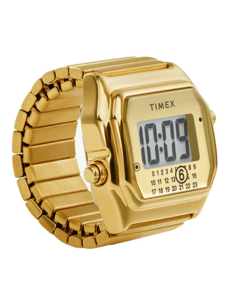 "TIMEX X MM6 T80 GOLD-TONE" RING S-M alternative