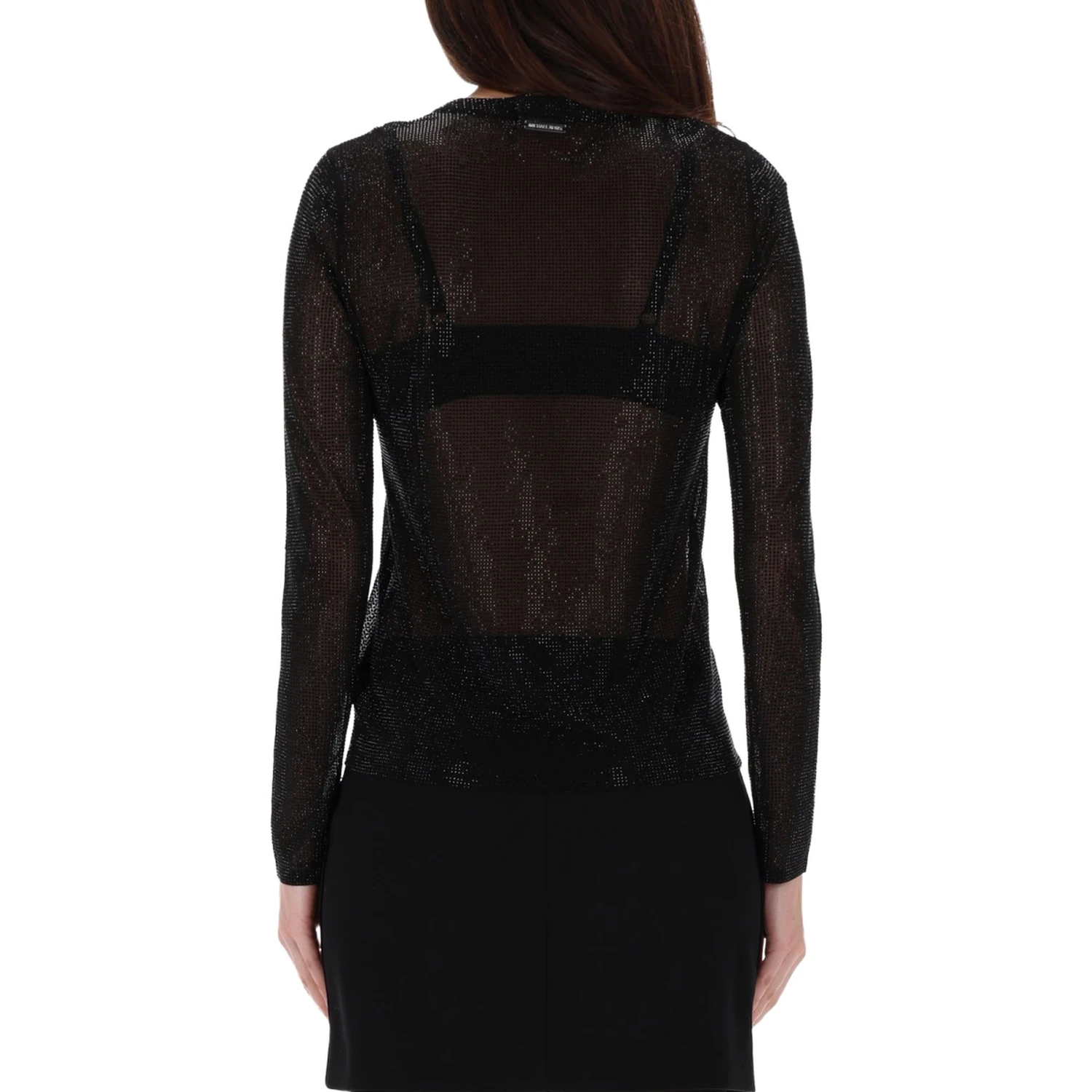 TOP WITH RHINESTONES