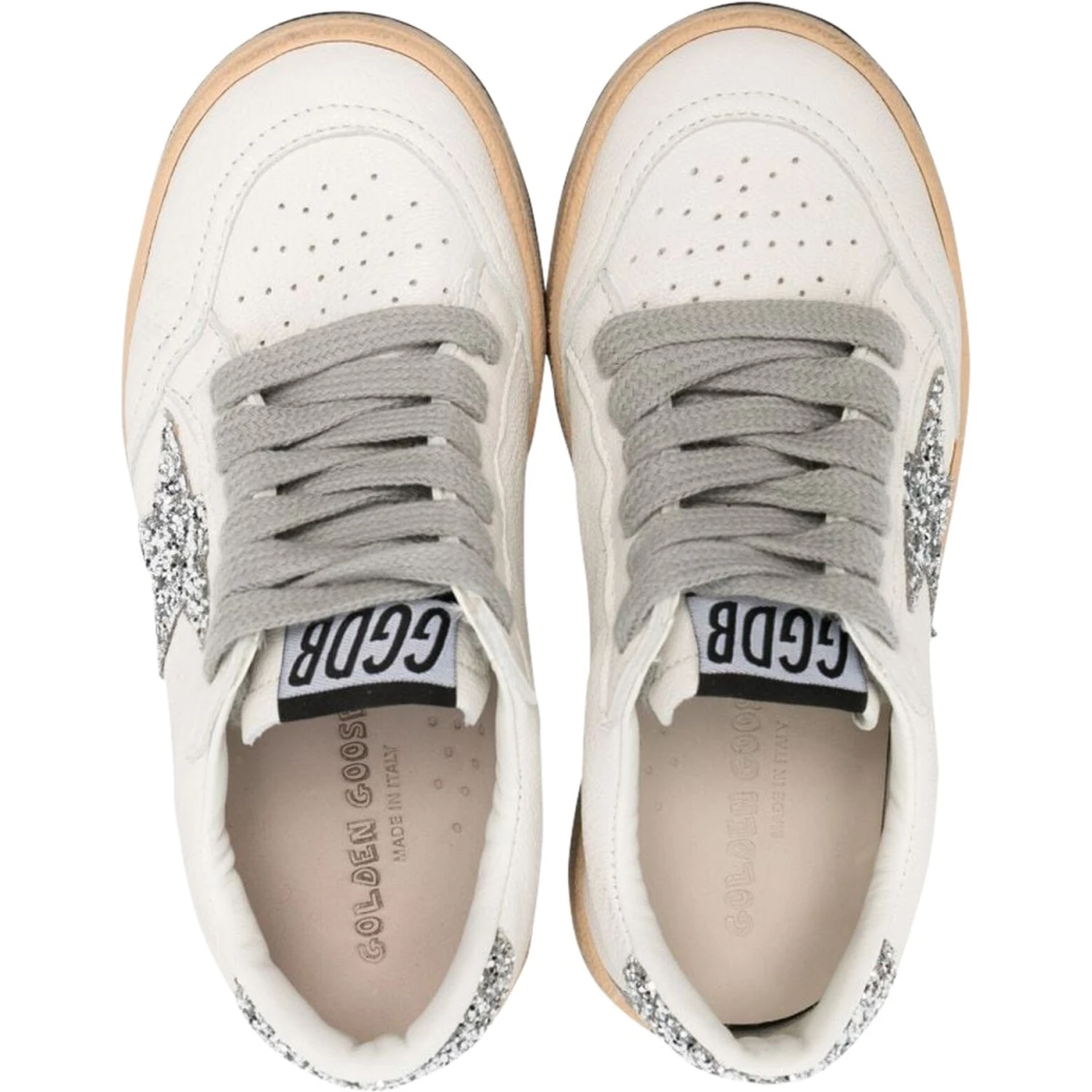 ballstar nappa upper toe and spur leather star suede heel