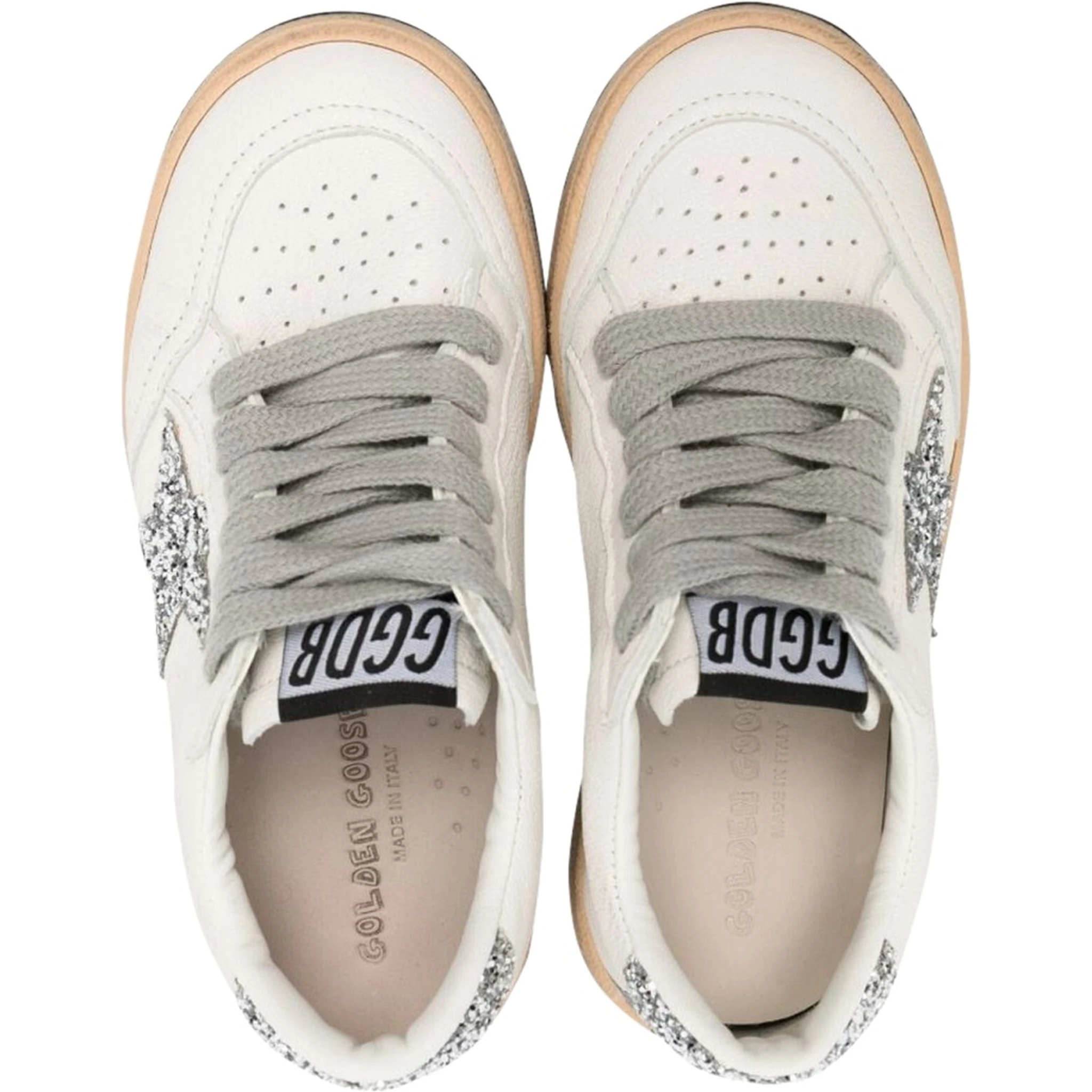 ballstar nappa upper toe and spur leather star suede heel