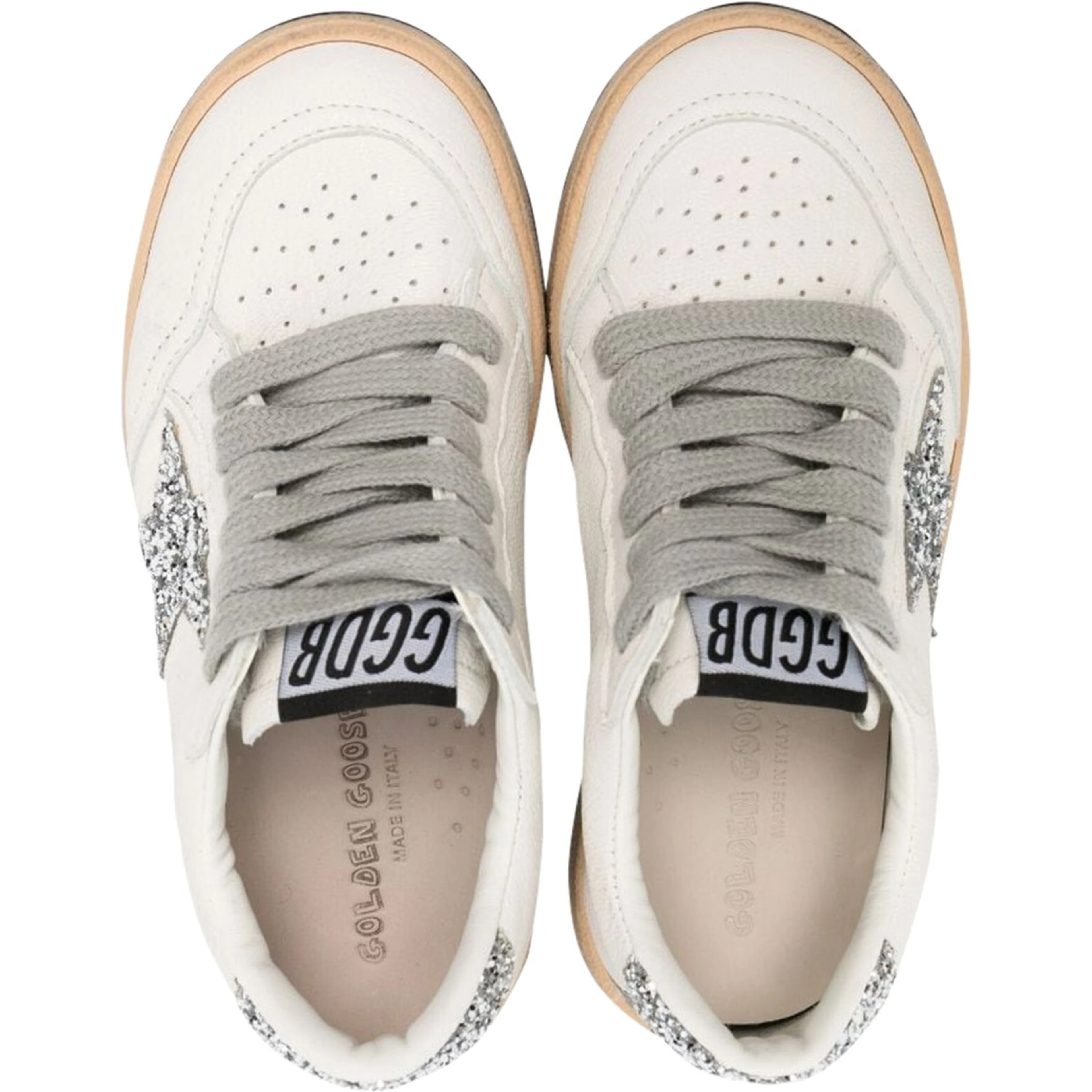 ballstar nappa upper toe and spur leather star suede heel