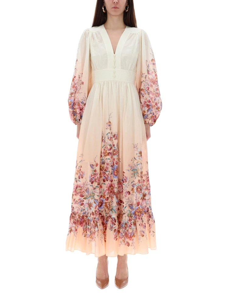 V-NECK LONG DRESS alternative