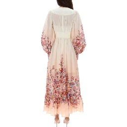 V-NECK LONG DRESS