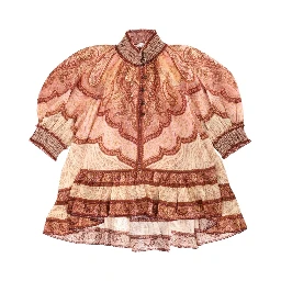 "WANDERLUST" RUFFLE BLOUSE