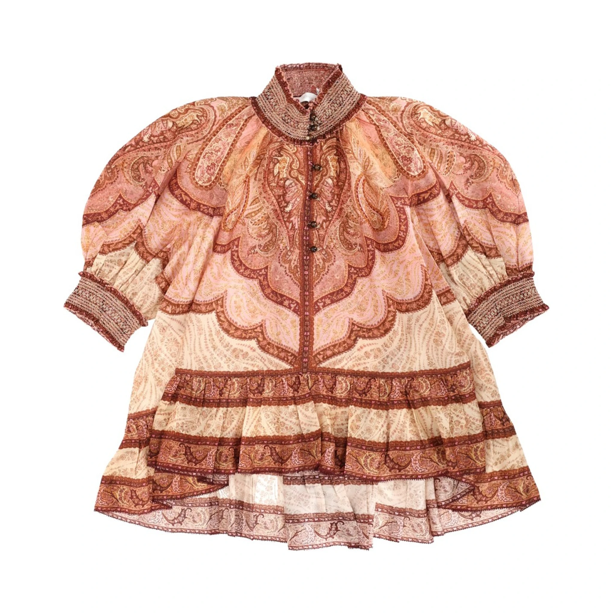 "WANDERLUST" RUFFLE BLOUSE