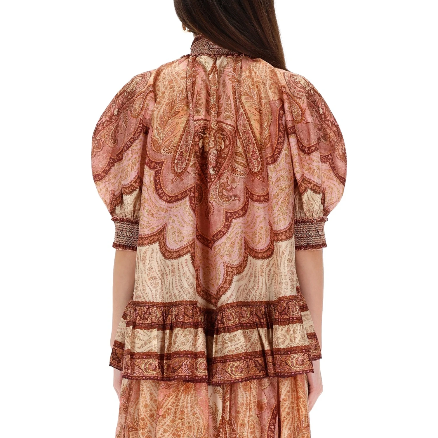 "WANDERLUST" RUFFLE BLOUSE