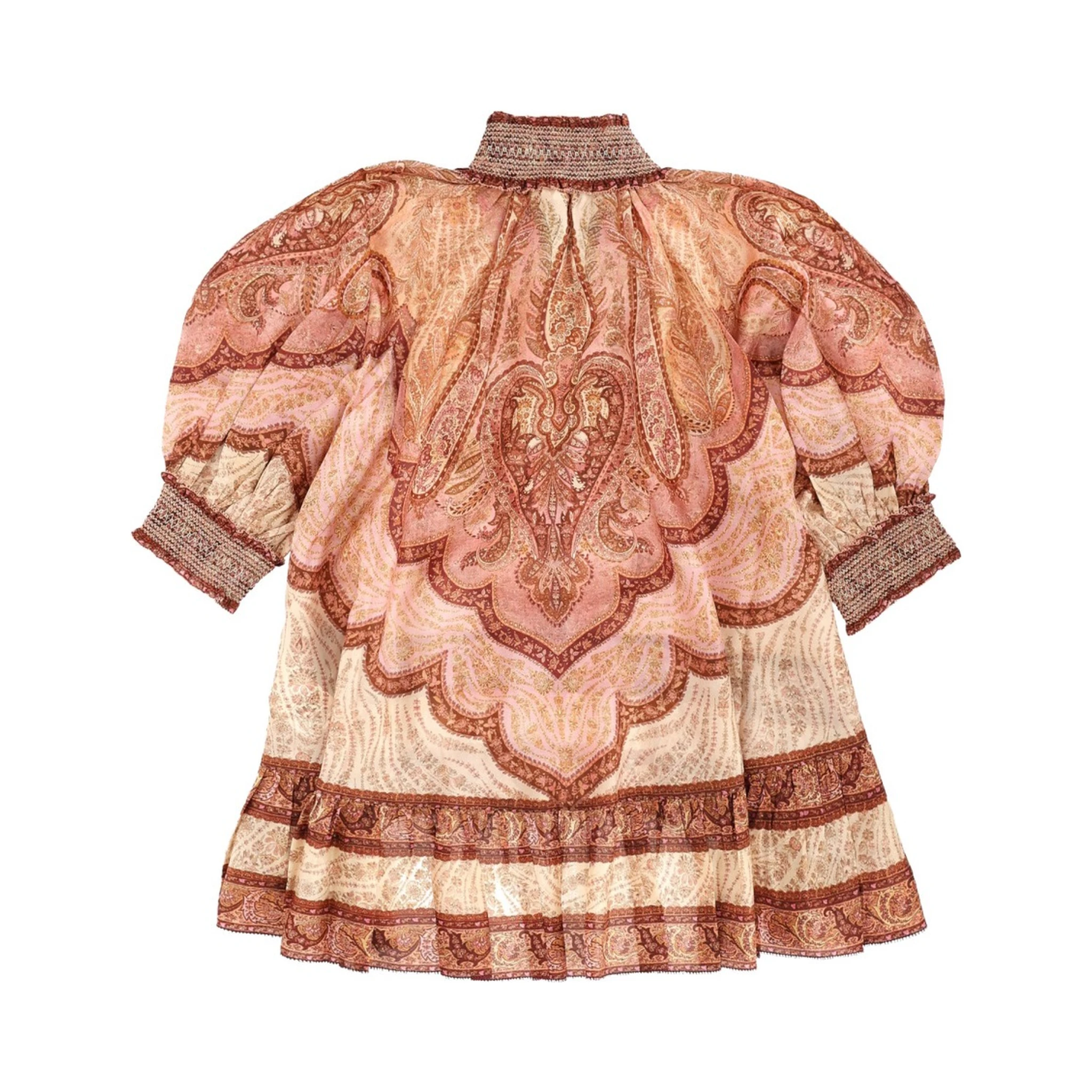 "WANDERLUST" RUFFLE BLOUSE