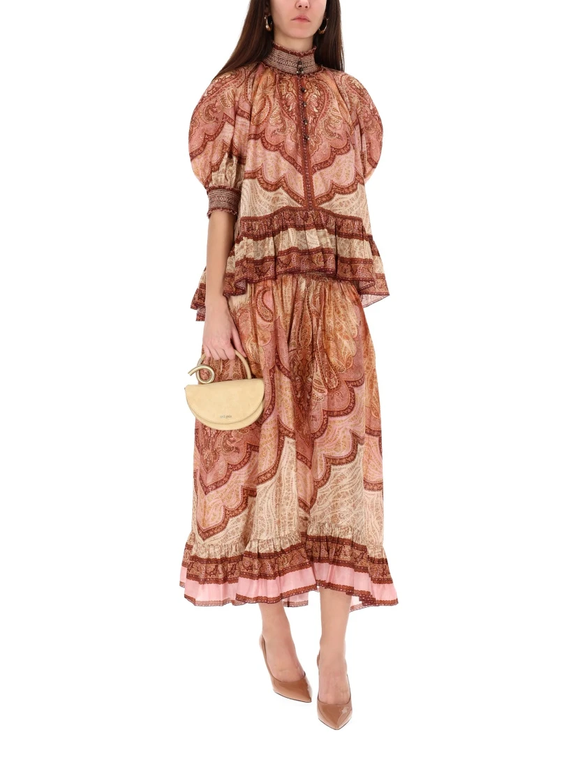 "WANDERLUST" LONG SKIRT