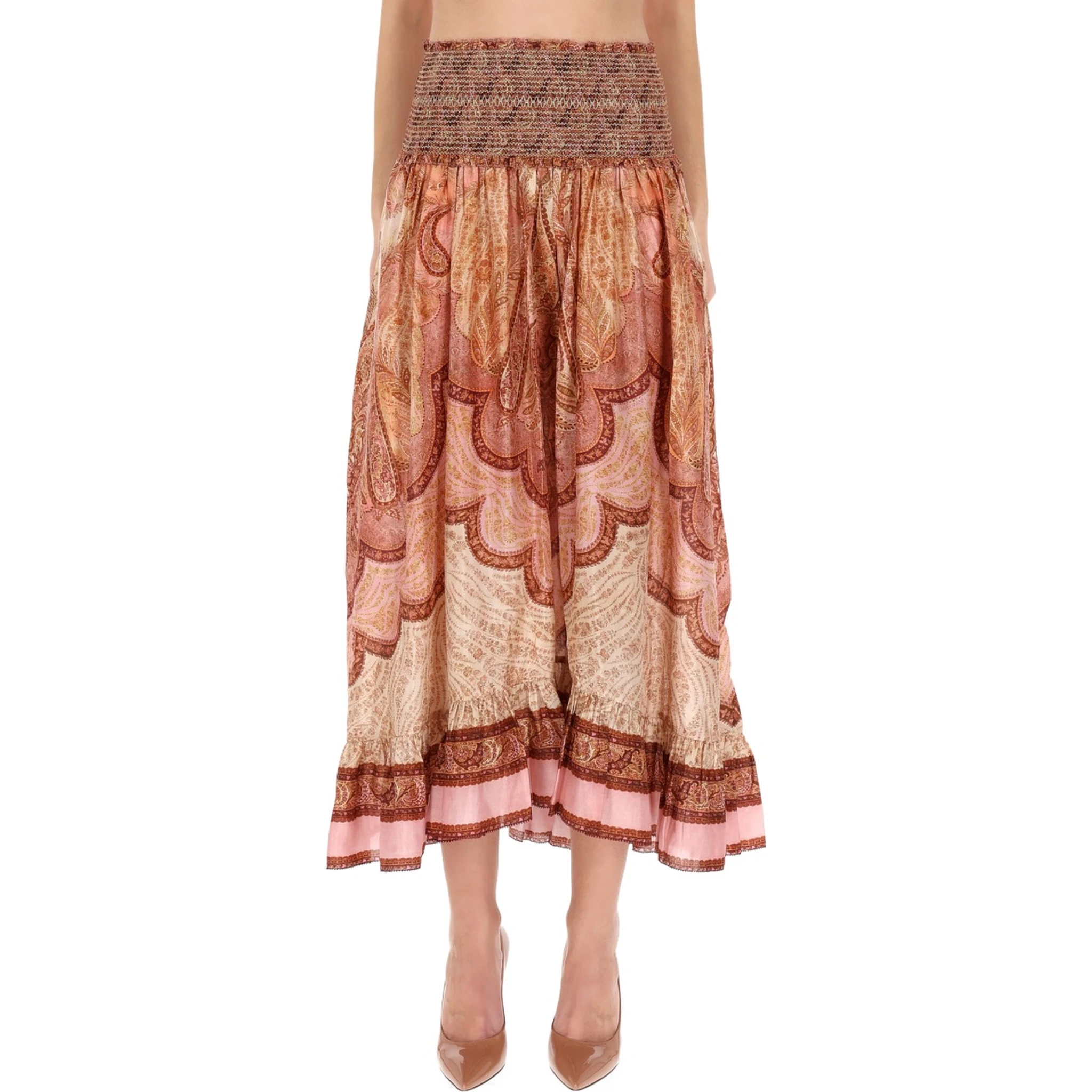 "WANDERLUST" LONG SKIRT