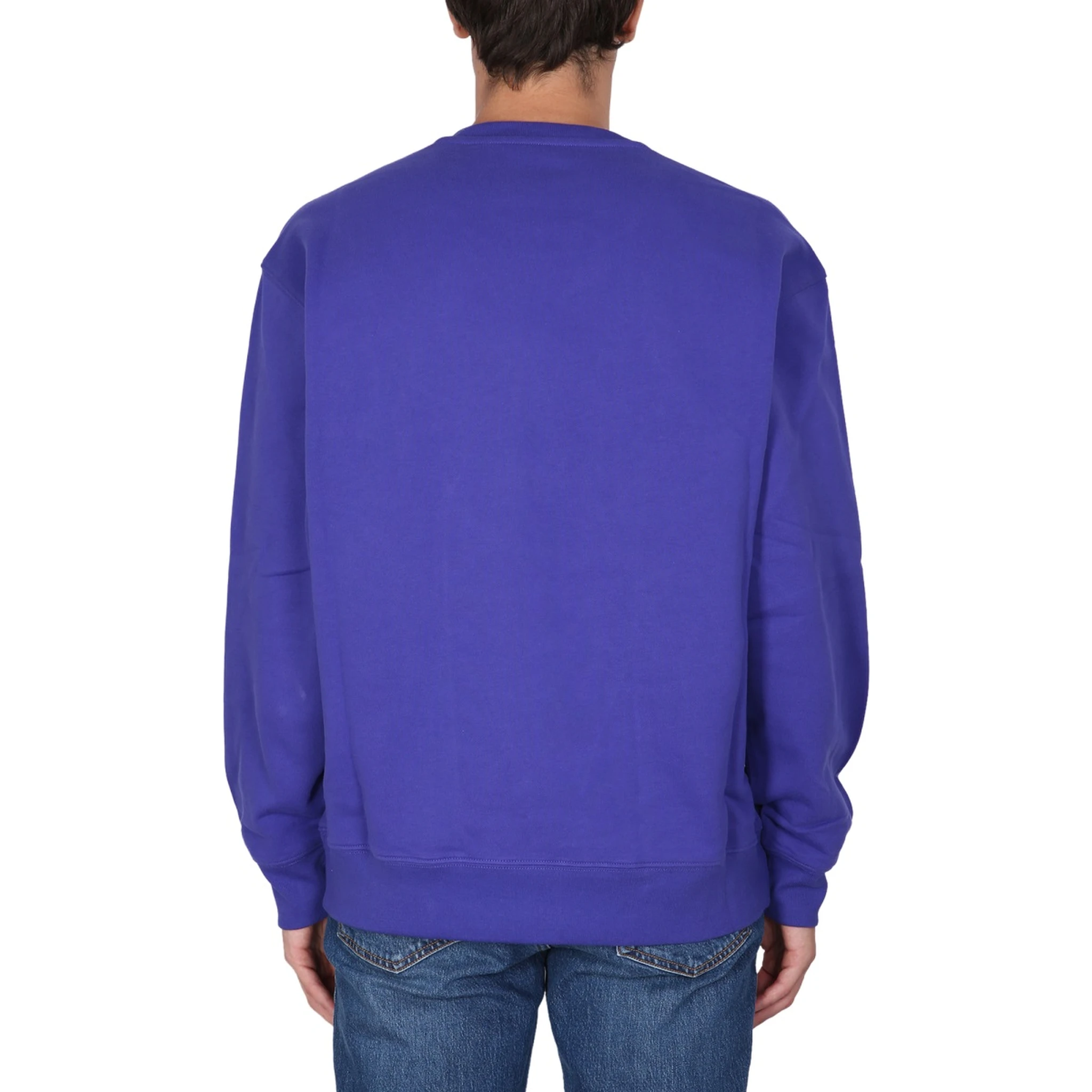 SWEATSHIRT WITH LOGO PATCH