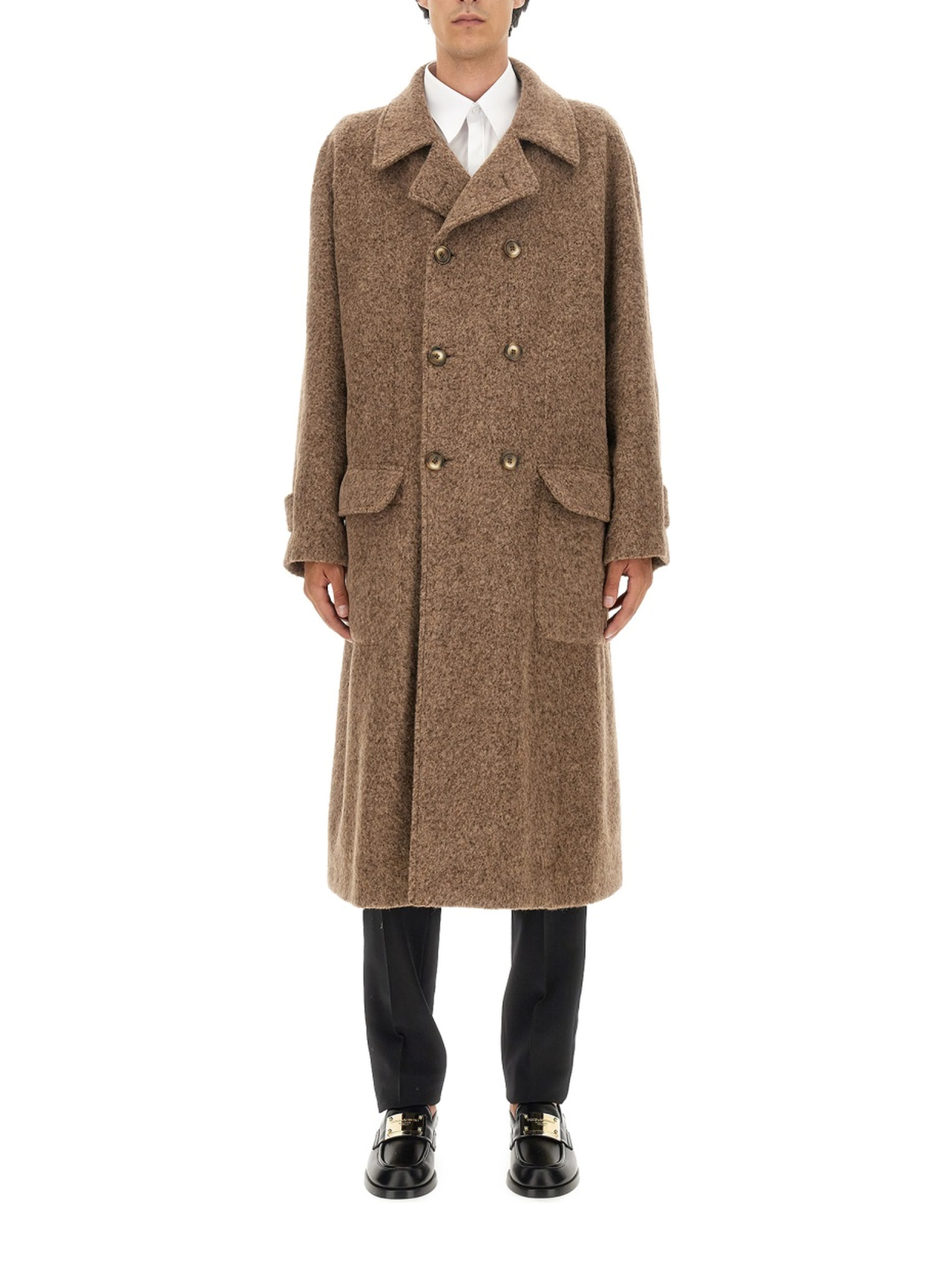 DOUBLE-BREASTED COAT
