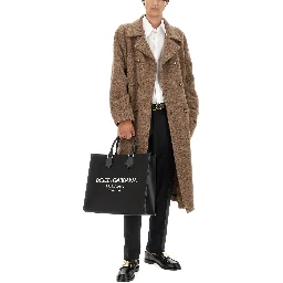 معطف مزدوج الصدر