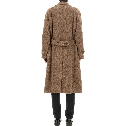 معطف مزدوج الصدر