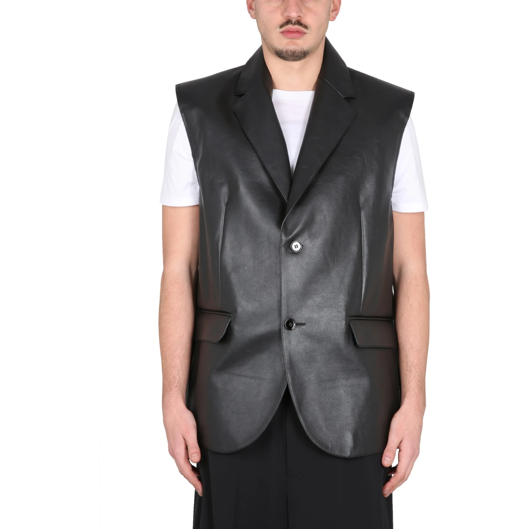 LEATHER VEST